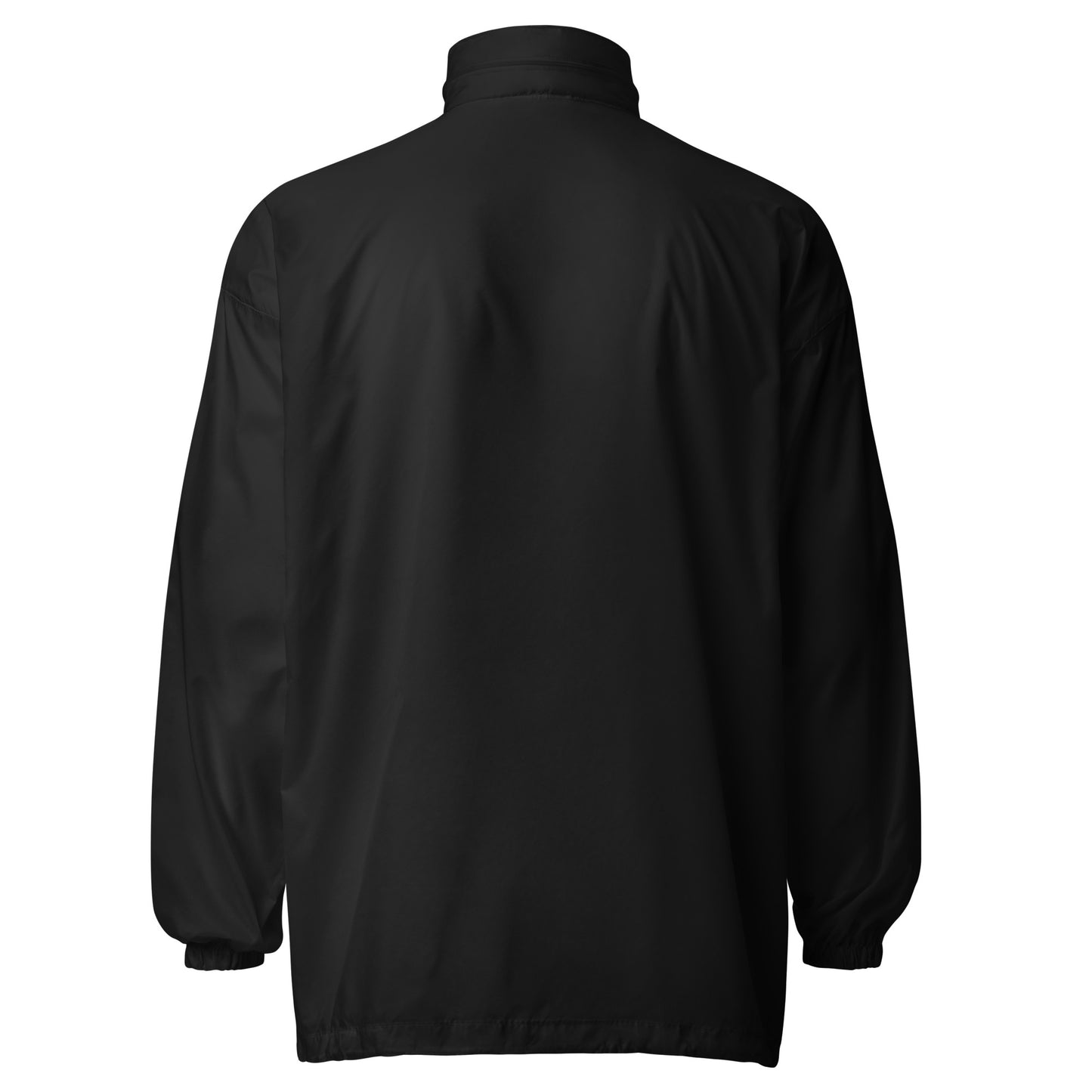 Black Virtus Logo Windbreaker Jacket