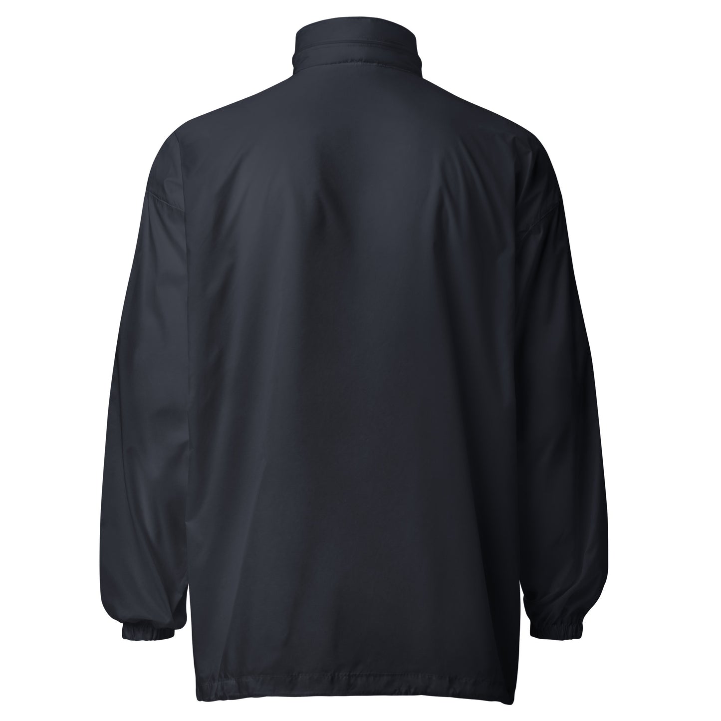 Black Virtus Logo Windbreaker Jacket