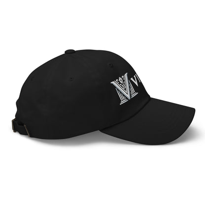 Embroidered - White Virtus Dad Hat