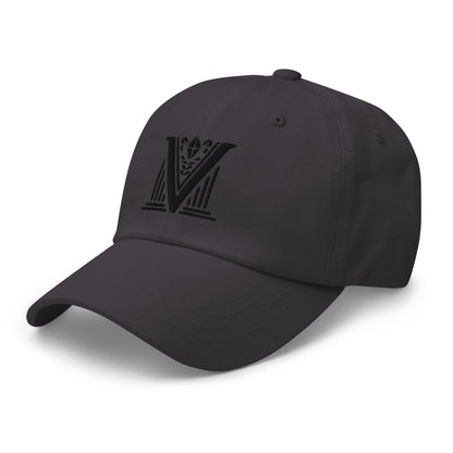 Embroidered - Black Virtus Logo Dad Hat