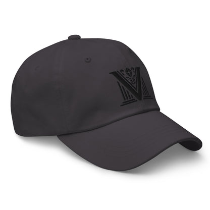 Embroidered - Black Virtus Logo Dad Hat