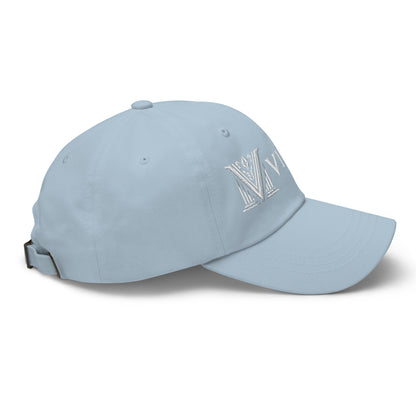 Embroidered - White Virtus Dad Hat