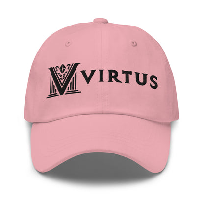 Embroidered - Black Virtus Dad Hat