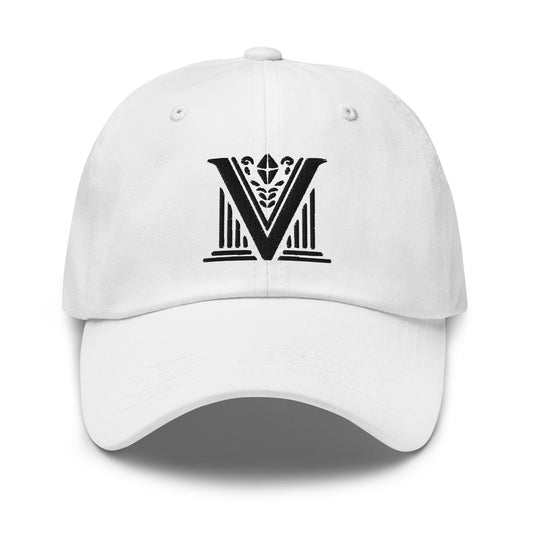 Embroidered - Black Virtus Logo Dad Hat