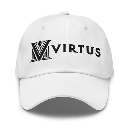 Embroidered - Black Virtus Dad Hat