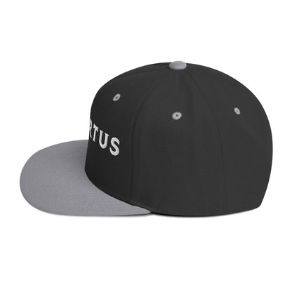 Embroidered - White Virtus Snapback