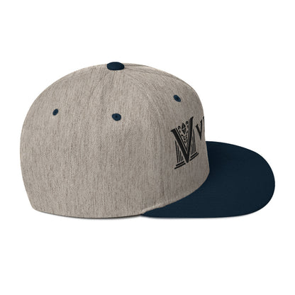 Embroidered - White Virtus Snapback