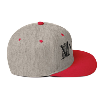 Embroidered - White Virtus Snapback