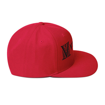 Embroidered - White Virtus Snapback