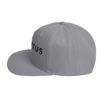 Embroidered - White Virtus Snapback