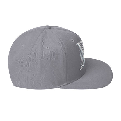 Embroidered - White Virtus Logo Snapback