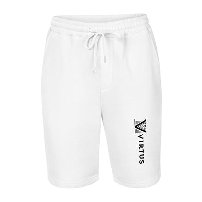 Men's -  Black Virtus Logo Fleece Shorts