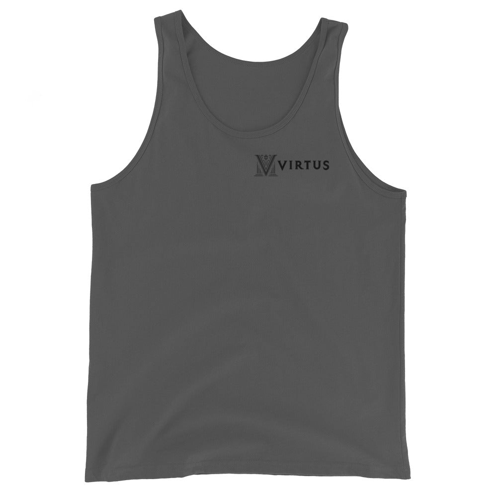 Men's - Black Virtus Logo Tank Top