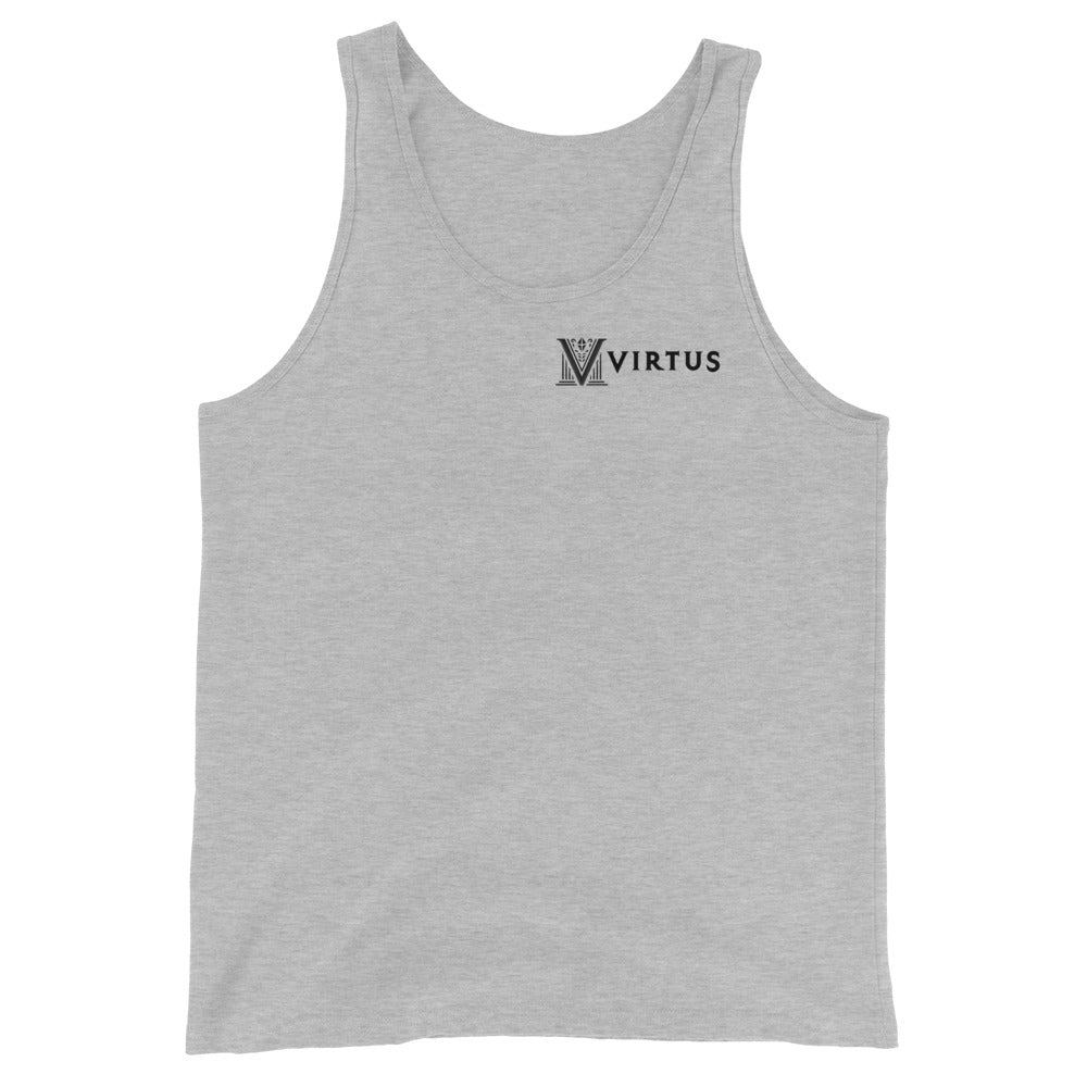 Men's - Black Virtus Logo Tank Top