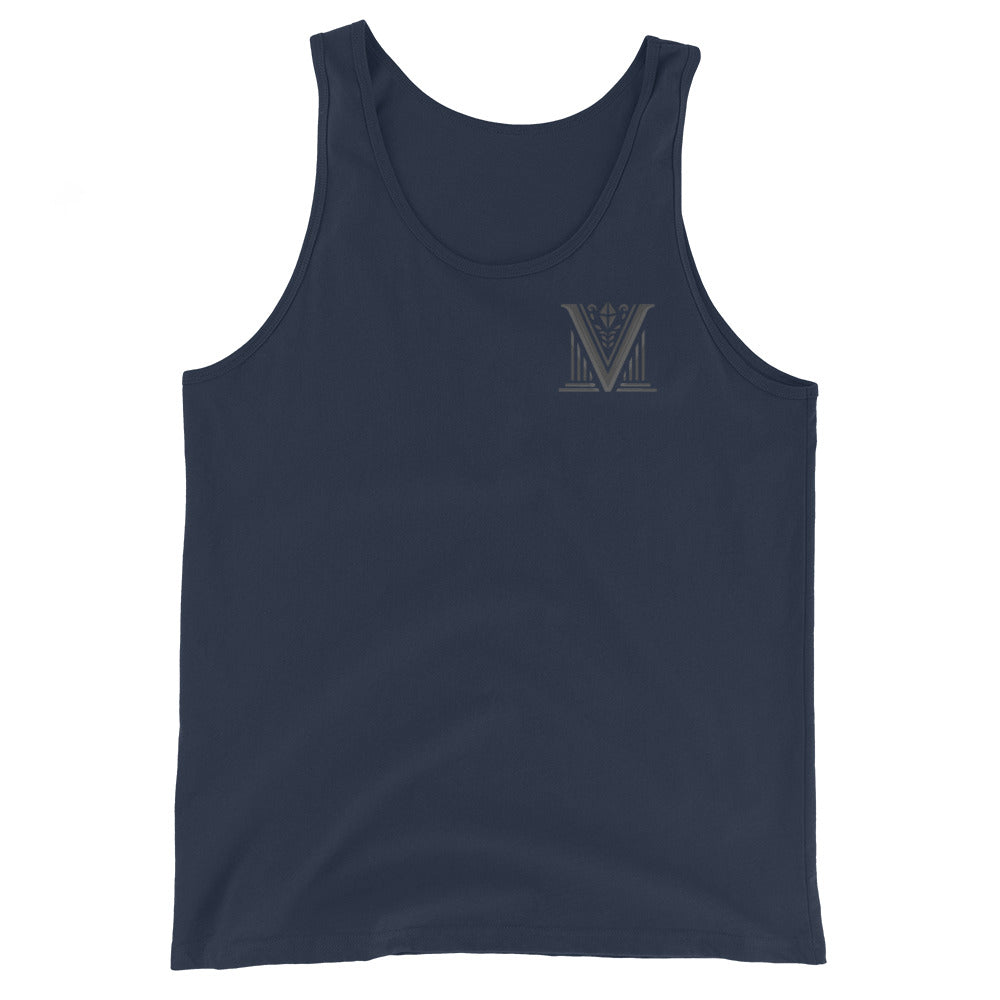 Men's - Black Virtus Logo Tank Top