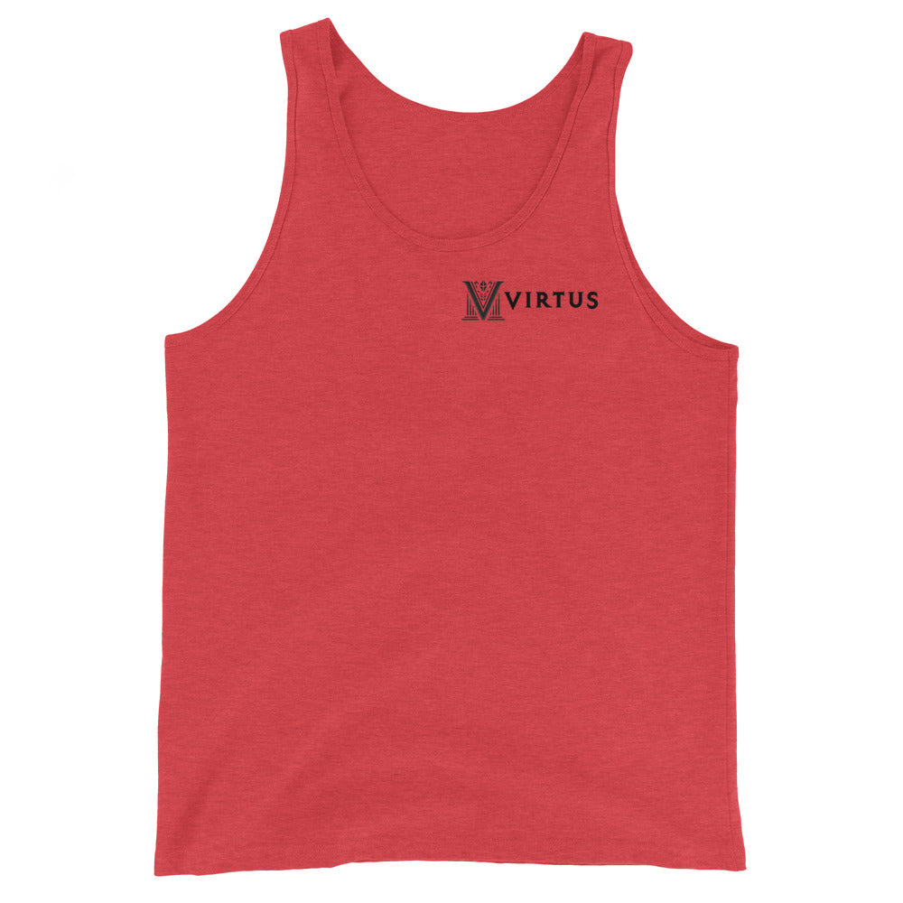 Men's - Black Virtus Logo Tank Top