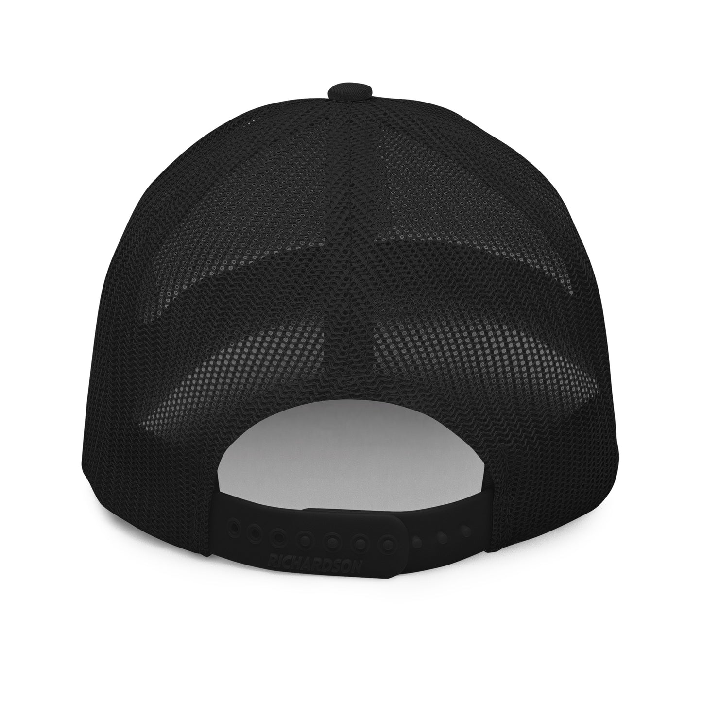 Embroidered - Black Virtus Logo Snapback Trucker Hat