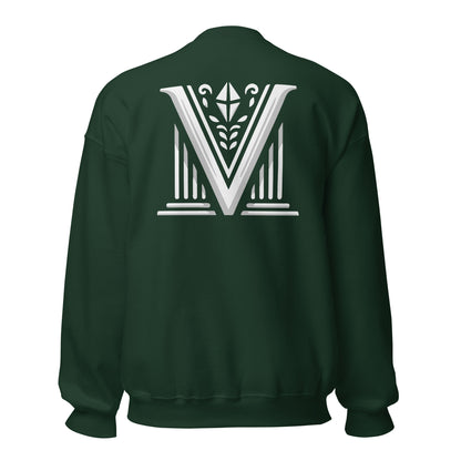 White Virtus Logo Sweatshirt