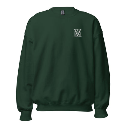 White Virtus Logo Sweatshirt