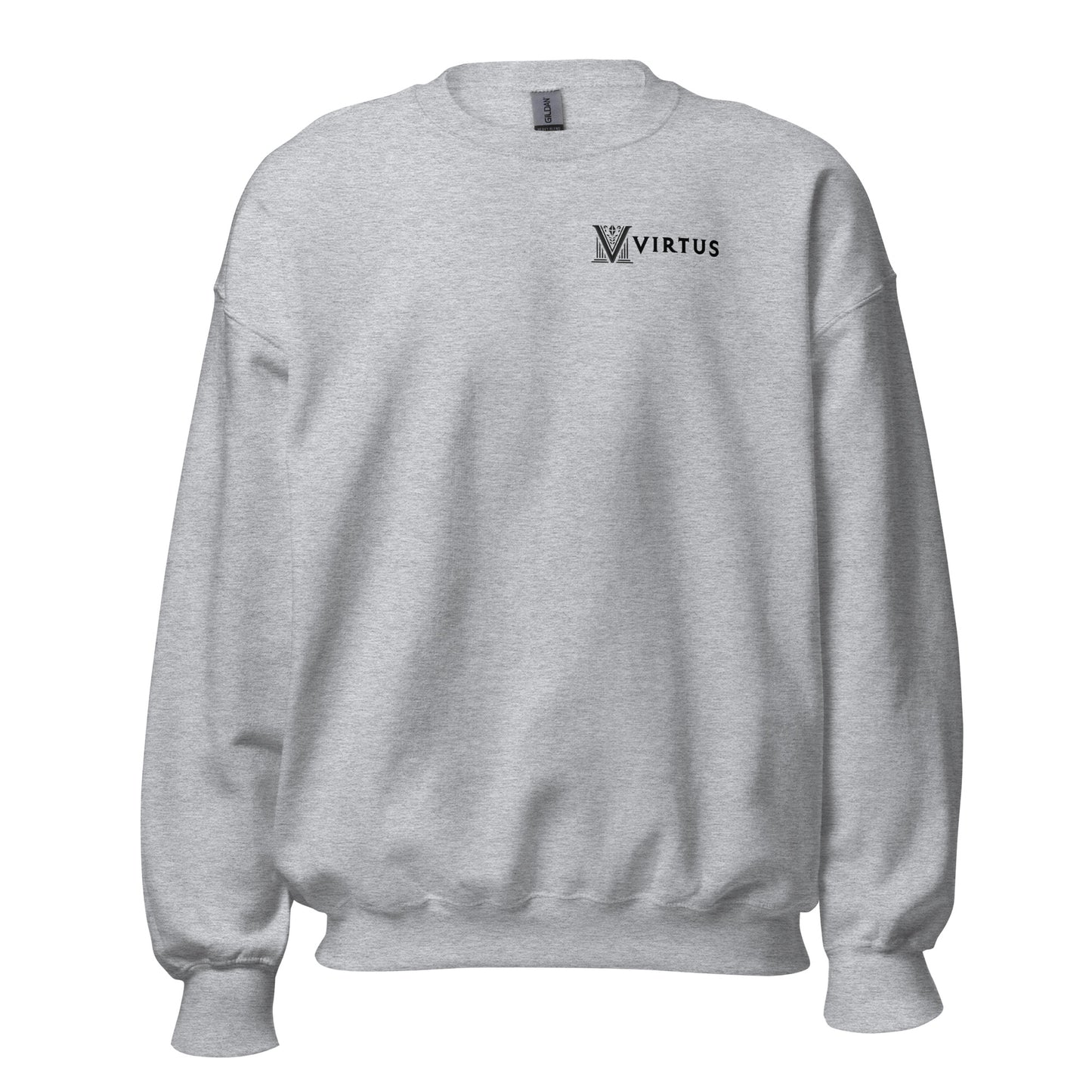 Black Virtus Logo Sweatshirt