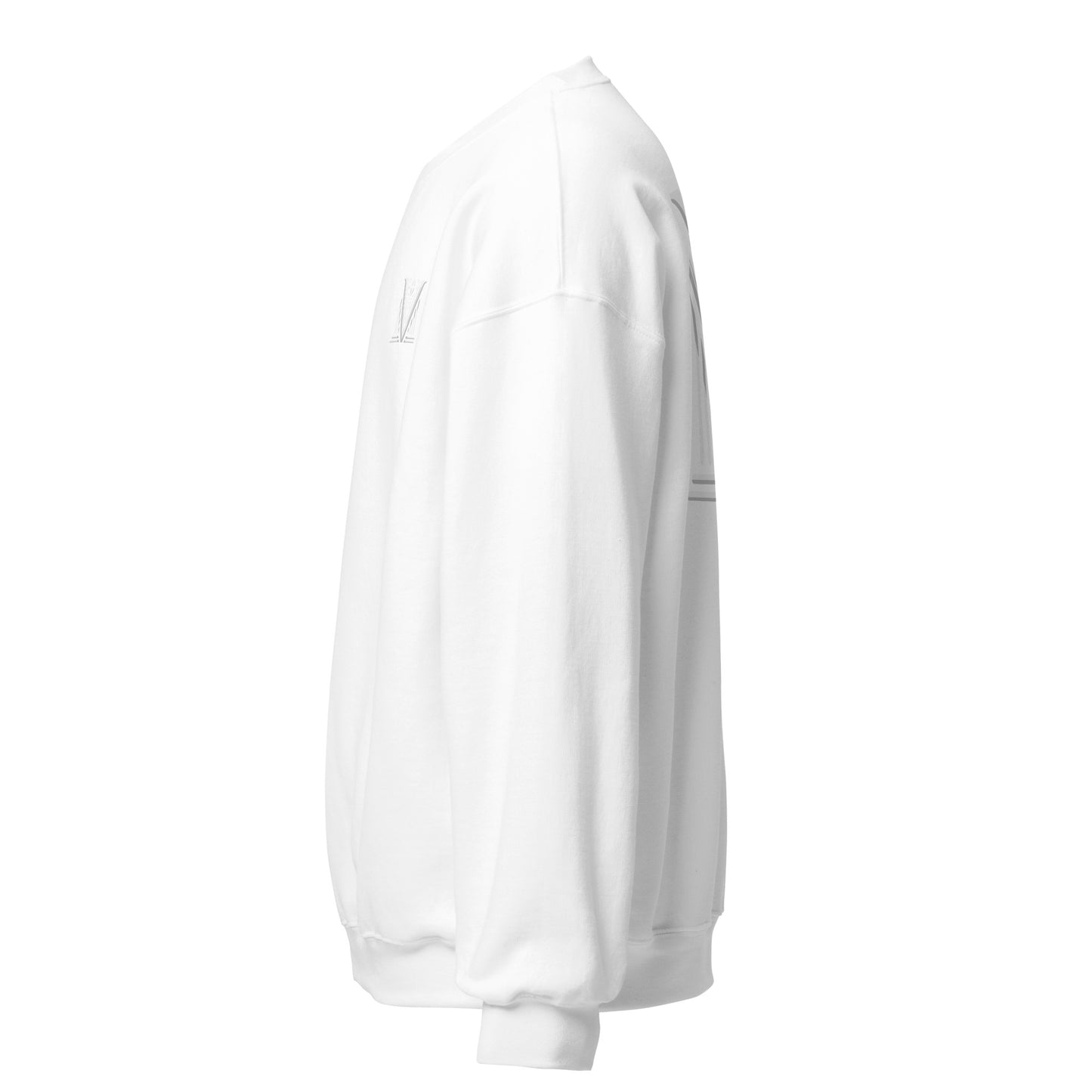 White Virtus Logo Sweatshirt