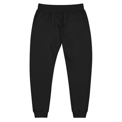 Black Virtus Logo Fleece Sweatpants