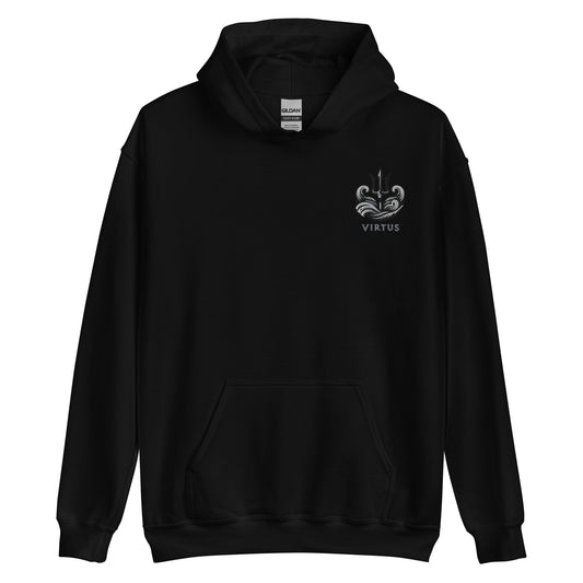 Poseidon Embroidered Hoodie