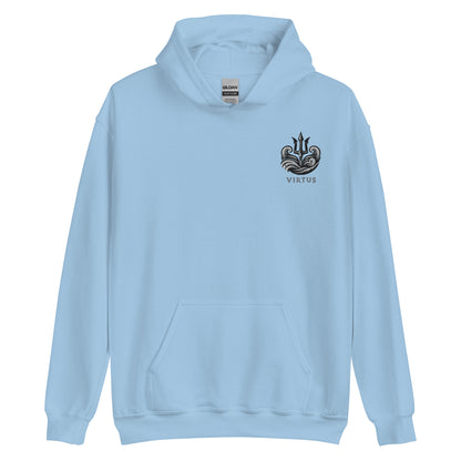 Poseidon Embroidered Hoodie