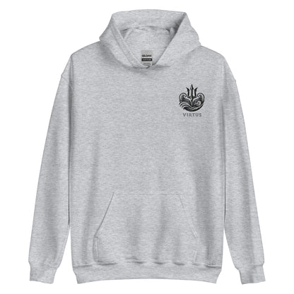 Poseidon Embroidered Hoodie