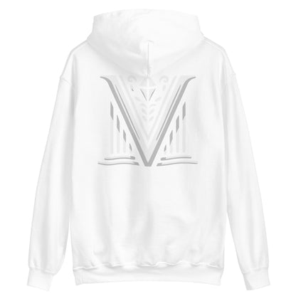 White Virtus Logo Hoodie