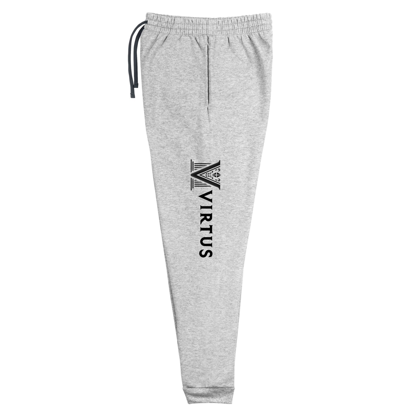 Black Virtus Logo Joggers