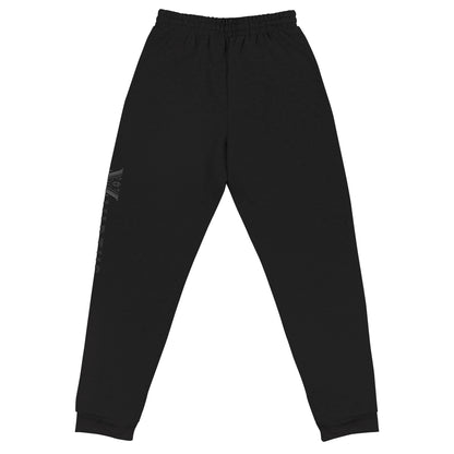 Black Virtus Logo Joggers