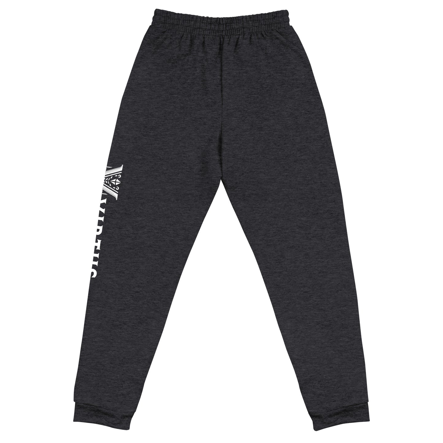 White Virtus Logo Joggers