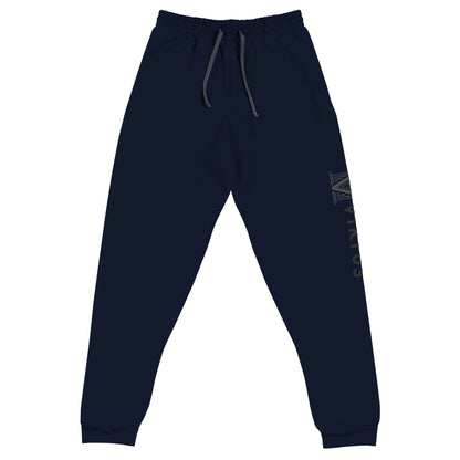 Black Virtus Logo Joggers