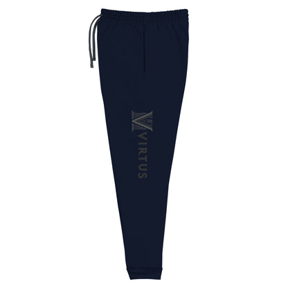 Black Virtus Logo Joggers