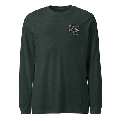 Men's - Poseidon Embroidered Long Sleeve Shirt