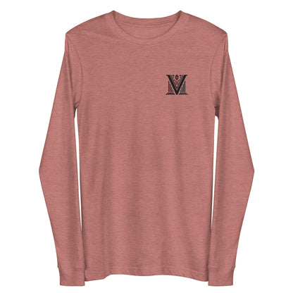 Women's - Black Virtus Logo Embroidery Long Sleeve