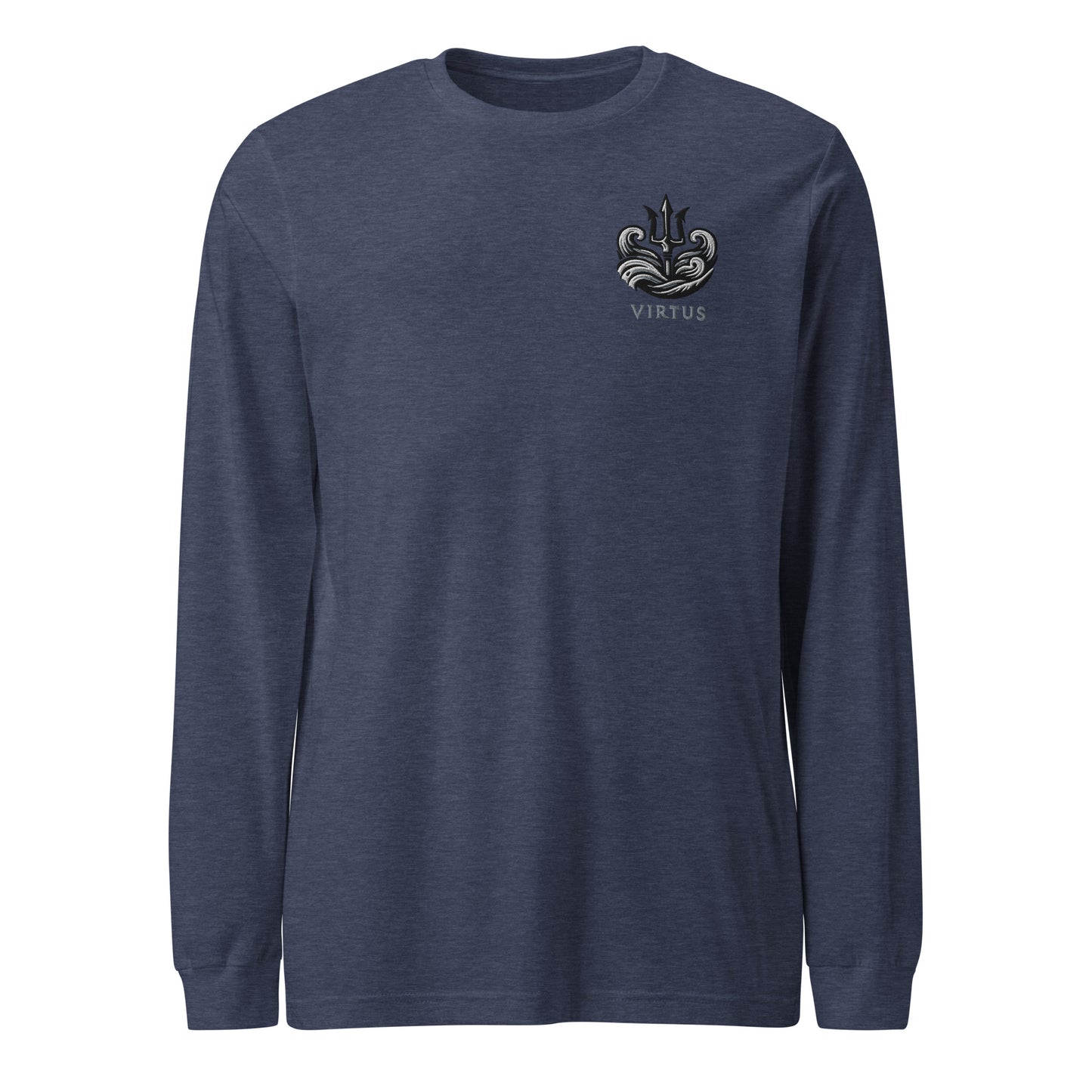 Men's - Poseidon Embroidered Long Sleeve Shirt