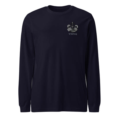 Men's - Poseidon Embroidered Long Sleeve Shirt