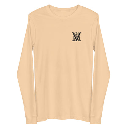 Women's - Black Virtus Logo Embroidery Long Sleeve