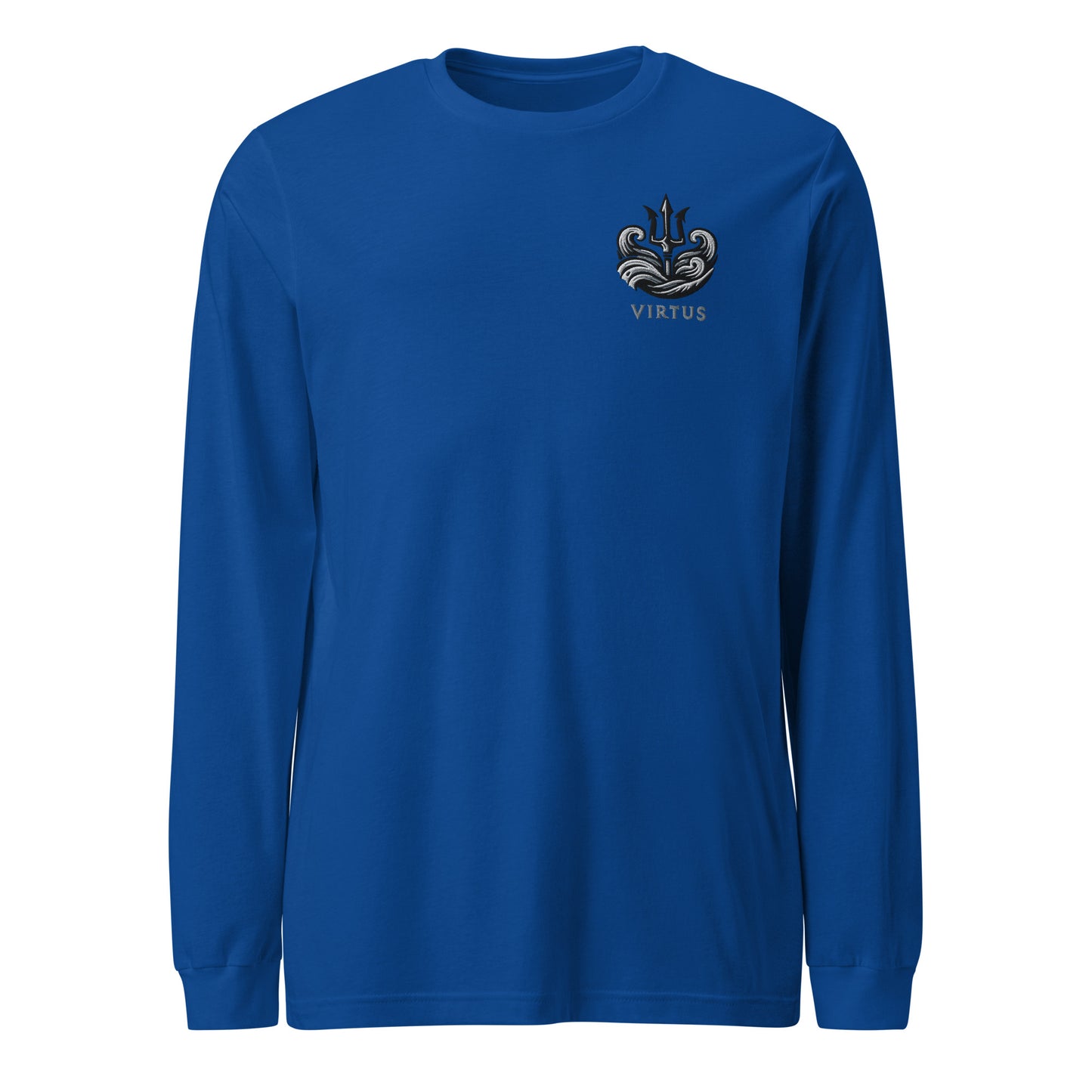 Men's - Poseidon Embroidered Long Sleeve Shirt