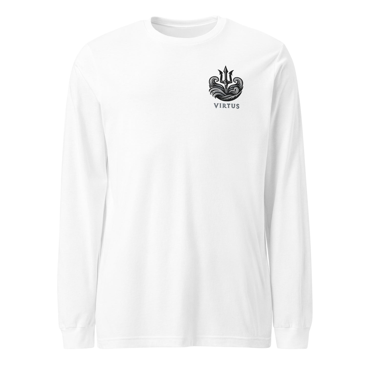 Men's - Poseidon Embroidered Long Sleeve Shirt