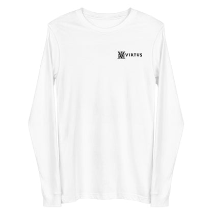 Women's - Black Virtus Logo Embroidery Long Sleeve