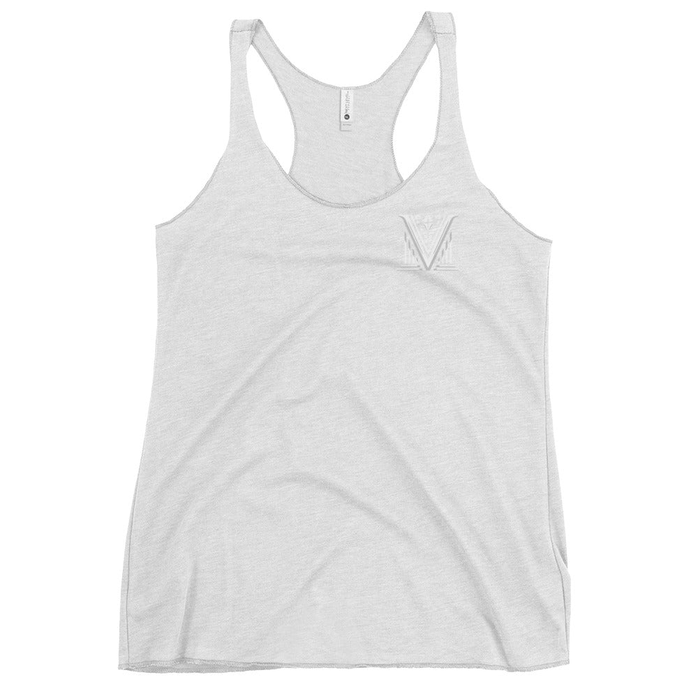 Women's - White Virtus Logo Tank Top