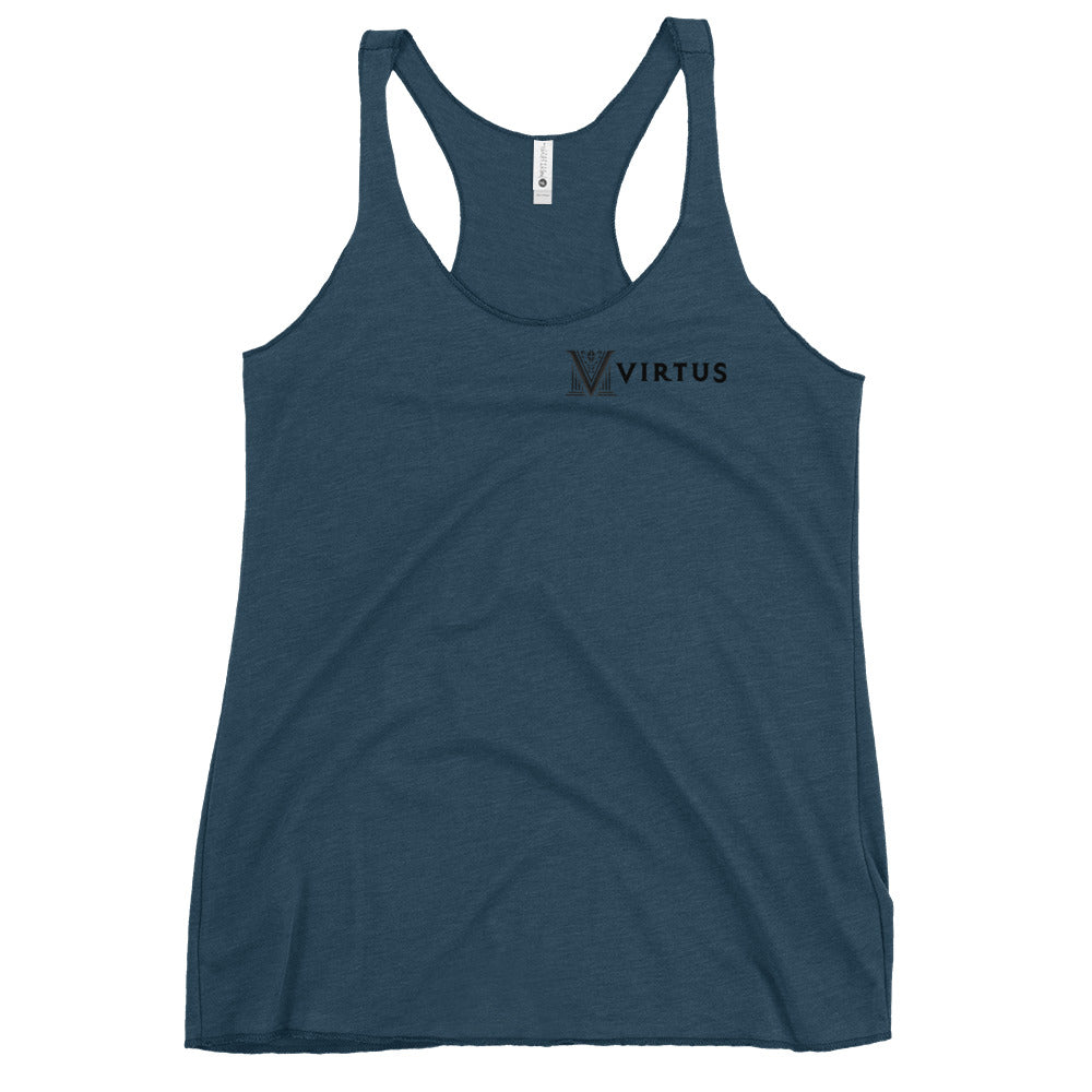 Women's - Black Virtus Logo Tank Top