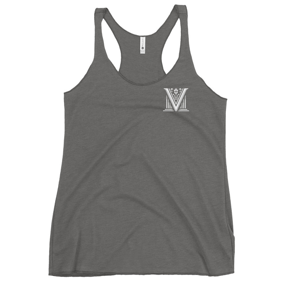 Women's - White Virtus Logo Tank Top