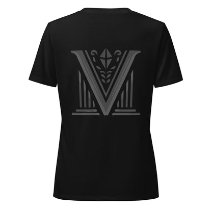 Women's - Black Virtus Logo T-Shirt