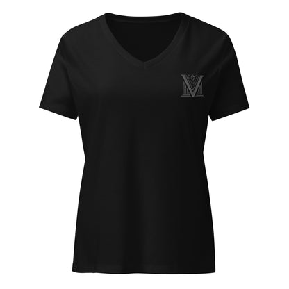 Women's - Black Virtus Logo T-Shirt